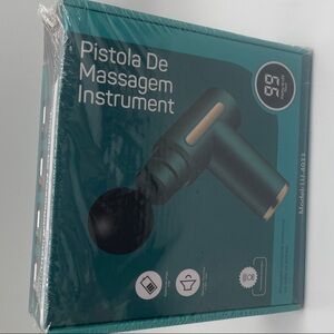 Massage Instrument with LED Display - Black